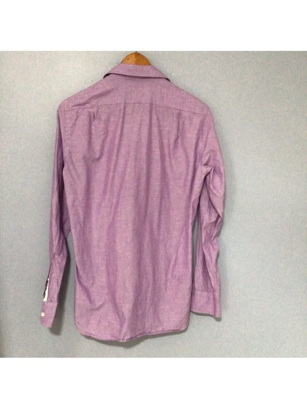 J. Crew Men's Ludlow Lavender Casual Button Down Shirt 120s 2 ply small